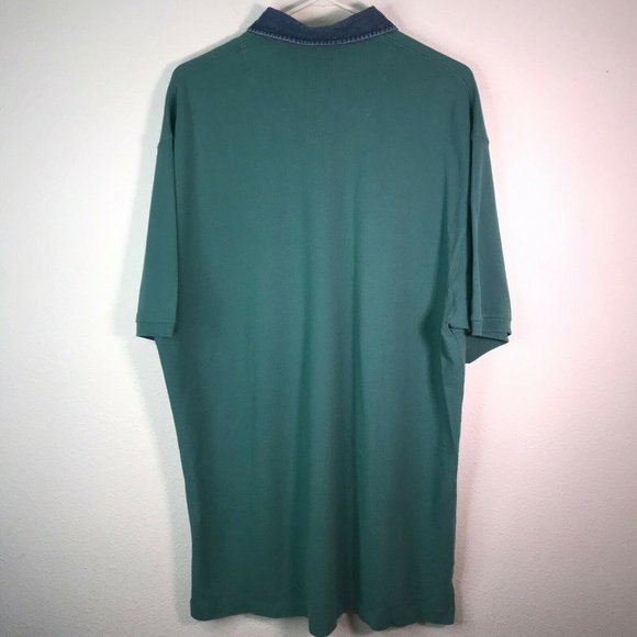 VTG Eddie Bauer Men's Short Sleeve Polo Shirt - Picture 6 of 8